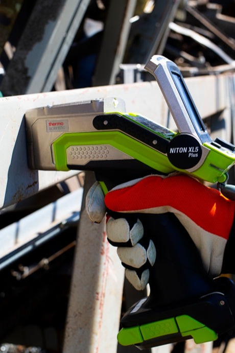 XRF voor schroothandelaren