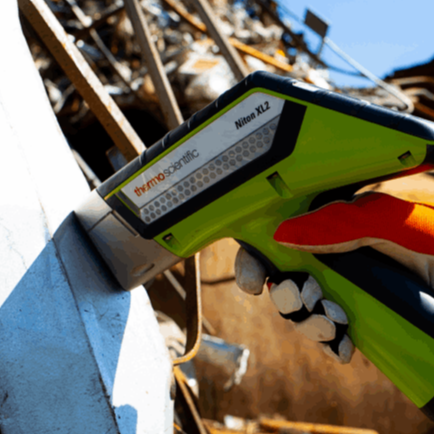 xrf voor recycling